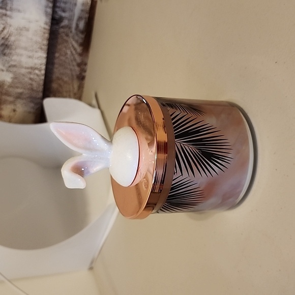 Bath & body works bunny ears magnetic candle jar topper new - Picture 5 of 6